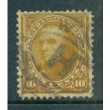 Used 283 10c Daniel Webster Fine M05423