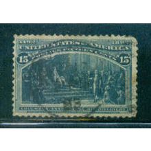 Used 238 15c Announcing His Discovery Fine C0160