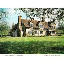 Little Graces Cottage Baddow Chelmsford Womens Institute Rare Essex Postcard