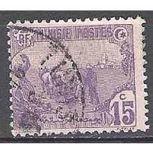 Tunisie 1906 Michel 34 O Cote (2005) 0.40 € Paysan avec charrue Cachet rond