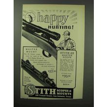 1951 Stith Master Mount and 6x Master Scope Ad