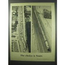 1960 British Railways Ad - The Choice is Yours