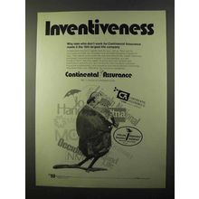 1971 Continental Assurance Ad - Inventiveness