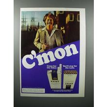 1976 Kent Cigarette Ad