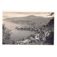 TERRITET, MONTREUX CLARENS, SWITZERLAND unused vintage postcard #