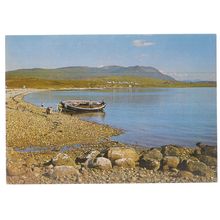 ACHILTIBUIE FROM BADEN BAY , ROSS-SHIRE, SCOTLAND unused vintage postcard /