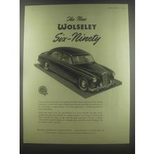 1954 Wolseley Six-Ninety Car Ad - The new Woseley Six-Ninety
