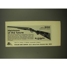 1967 Richland Arms Model 200 Lightweight Double Shotgun Advertisement