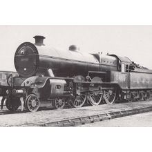 LMS Class 4-6-0 No 10460 Lancashire & Yorkshire Train Postcard