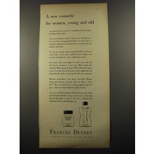1954 Frances Denney Invisible Beauty Strap and Diet-Form Ad - A new cosmetic