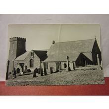 St. CARANTOC CHURCH, CRANTOCK, CORNWALL unused postcard RP =