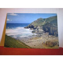 CHAPEL PORTH, ST. AGNES, CORNWALL unused postcard by J. Arthur Dixon #