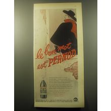 1959 Pernod Liqueur Advertisement - Le bon mot est Pernod