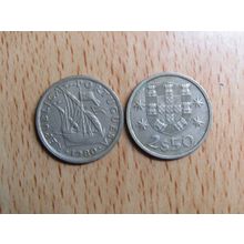 Portugal 1980 $2.50 Escudos Coin