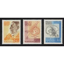 Portugal Birth Centenary of Professor Egas Moniz brain surgeon 3v 1974 MNH