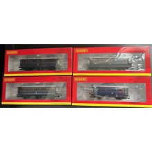 Hornby S&DJR six & four wheel coaches R40296, R40298, R40300, R40302 Lights BNIB