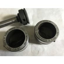 STRIPPIT .090" X .500" 010 CLR RT RECTANGLE PUNCH & DIE SET,0049400-300,EQ