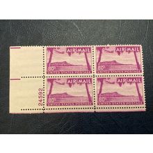ICOLLECTZONE US C46 Plate Block VF hinged (A900)