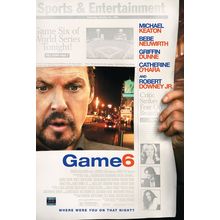 Game 6 (2006)_1 Movie Film Poster Canvas iconic design