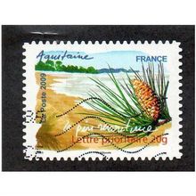 FRA 2009 (56c) 'FLORA - AQUITAINE' FINE USED (EBID21109)