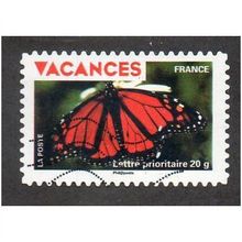 FRA 2009 (56c) 'VACANCES - BUTTERFLY' FINE USED (EBID21154)