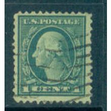 Used 498 1c George Washington Fine A10303