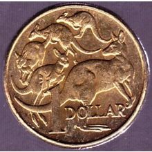 2011 Australia 1 Dollar coin