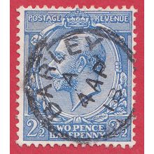 GB KGV 1914 2.5d BRIGHT BLUE SG371a GU BARLEY CDS