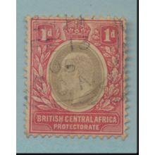 British Central Africa Stamp Scott #60, Used