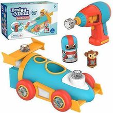 Educational Insights Design & Drill Bolt Buddies Race Car: Fine Motor Skills & S