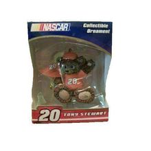 Nascar #20 Tony Stewart Fan Bear Collectible Ornament
