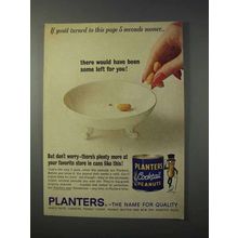 1963 Planter's Cocktail Peanuts Ad - Some Left For You