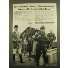 1965 Metropolitan Life Insurance Ad - Pennsylvanians