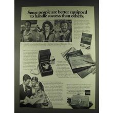 1978 American Express Ad - Pele, Luciano Pavarotti