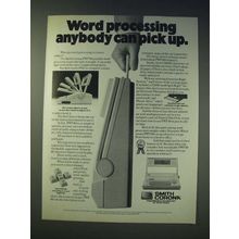 1989 Smith Corona PWP 80 Portable Word Processor Ad