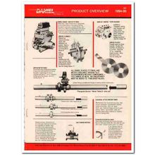 Daniel Flow Products Inc 1993 Vintage Catalog Plates Fittings Tubes