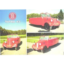 firetruck; TATRA 43 - r.v. 1929