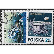 1971 Michel 2122+2123 - cancelled - SPACE