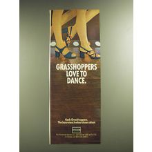 1974 Uniroyal Keds Grasshoppers Shoes Ad - Grasshoppers love to dance
