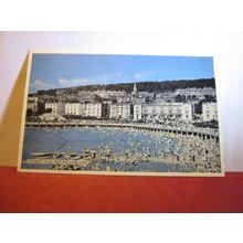 MADEIRA COVE, WESTON-SUPER-MARE, SOMERSET used vintage postcard by Dennis. =