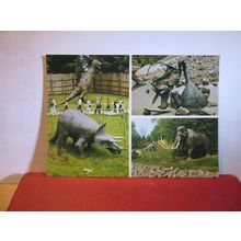 DINOSAUR LAND, ALTON TOWERS, STAFFS unused postcard =