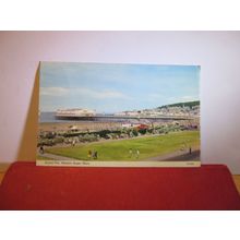 GRAND PIER, WESTON-SUPER-MARE, SOMERSET used postcard by E T W Dennis 1978 pm =