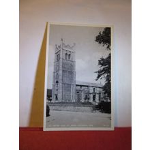 ST. PETER AND ST PAUL CHURCH, EYE, SUFFOLK. unused vintage postcard 1950s =