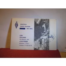 QSL card FOSSA, ITALY 1987 =