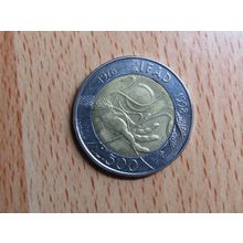 Italy 1998 500 Lire Coin IFAD