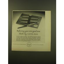 1961 Carvel Hall Woodlawn Steak Knives Advertisement - your good taste