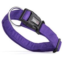 Comfort Microfiber Flat Collar Purple 3/4"-13"-21"