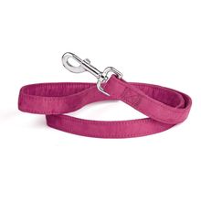 Comfort Microfiber Flat Dog Leash Pink 5/8" 4ft