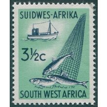 South West Africa 1961 3½c Fishing Industry SG177 CTO