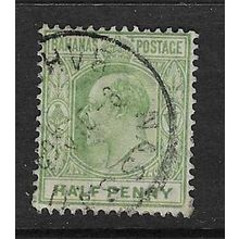BAHAMAS 1906-11 EDVII 1/2d USED SG71